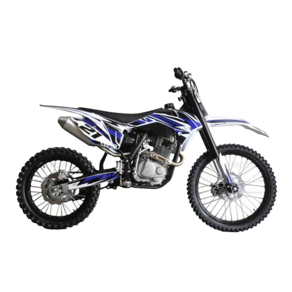 MW 250cc Big Wheel Dirt Bike Blue - Image 3