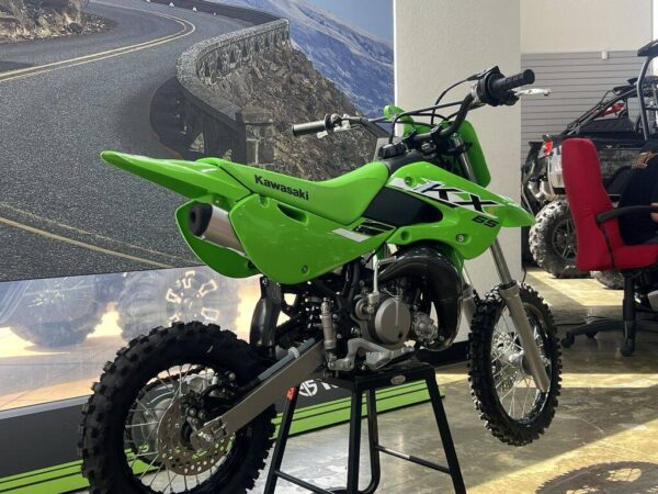 New 2025 Kawasaki Dirt Bike Motorcycle KX 65 For Sale - Image 5
